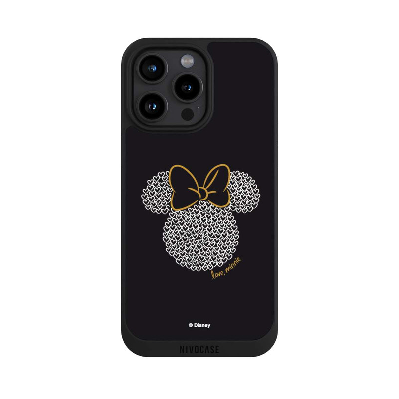 iPhone 15 Pro Max NIVOpure Minnie Noir et Blanc
