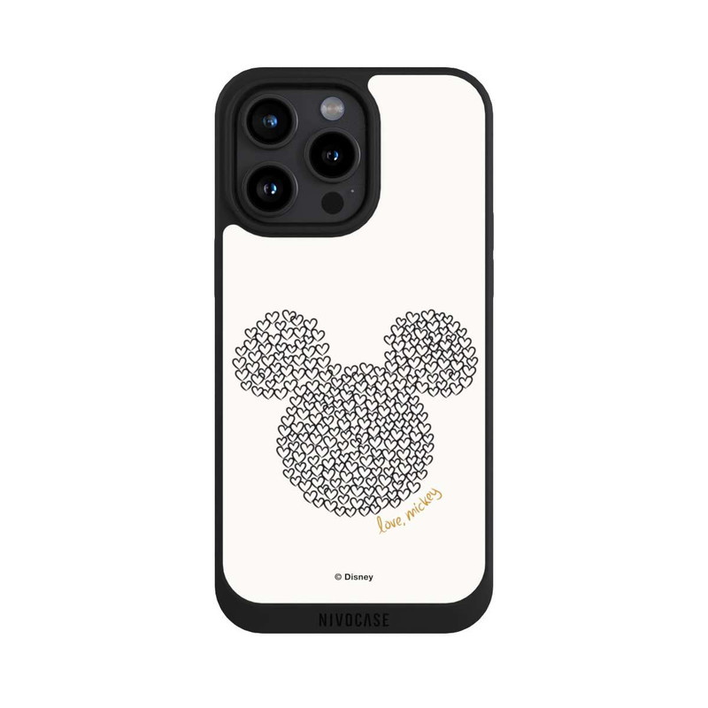 iPhone 15 Pro Max NIVOpure Mickey Noir et Blanc