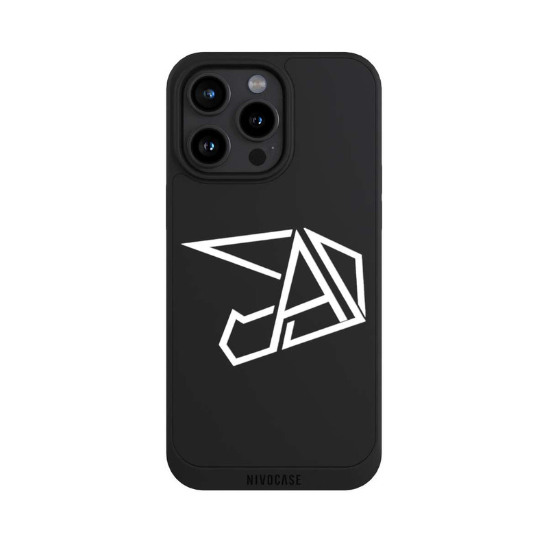 iPhone 15 Pro Max NIVOpure Logo blanc transparent