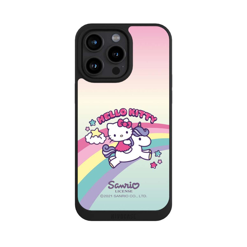 iPhone 15 Pro Max NIVOpure Hello Kitty Regenbogen 
