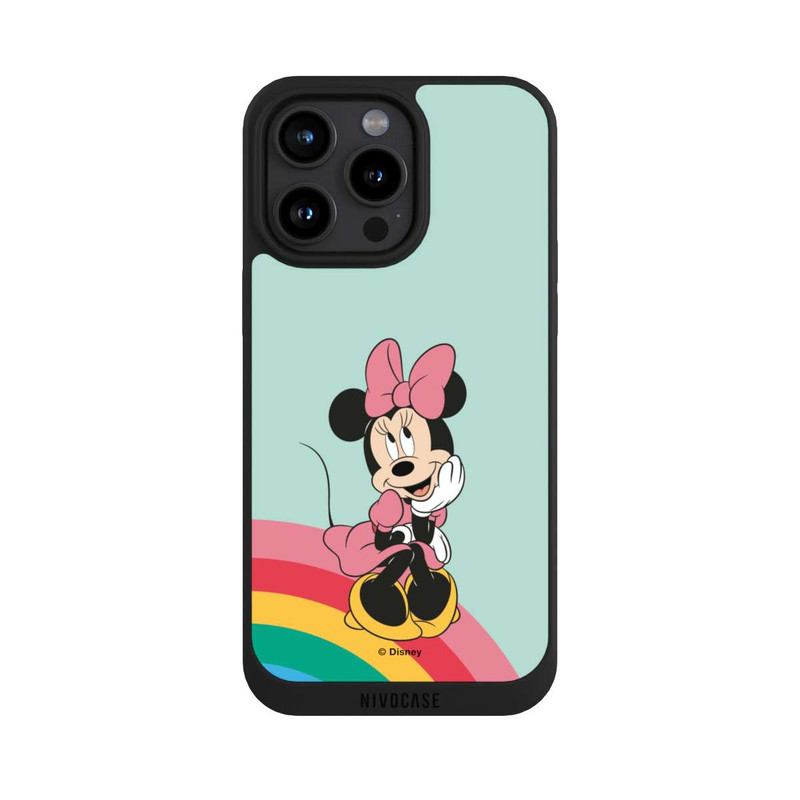 iPhone 15 Pro Max NIVOpure Minnie Regenbogen Portrait