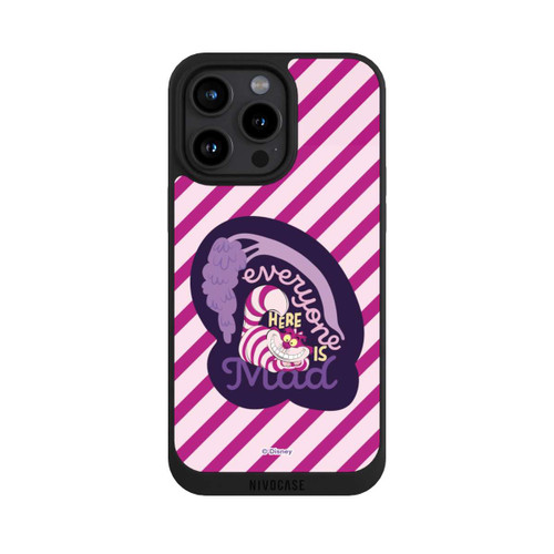 Apple iPhone 15 Pro Max NIVOpure We Are All Mad Here Stripe