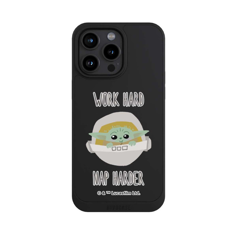 iPhone 15 Pro Max NIVOpure The Child Work Hard Nap Harder Transparent