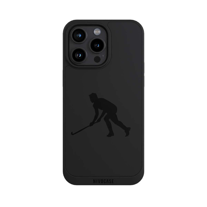 iPhone 15 Pro Max NIVOpure Hockey Player Transparent