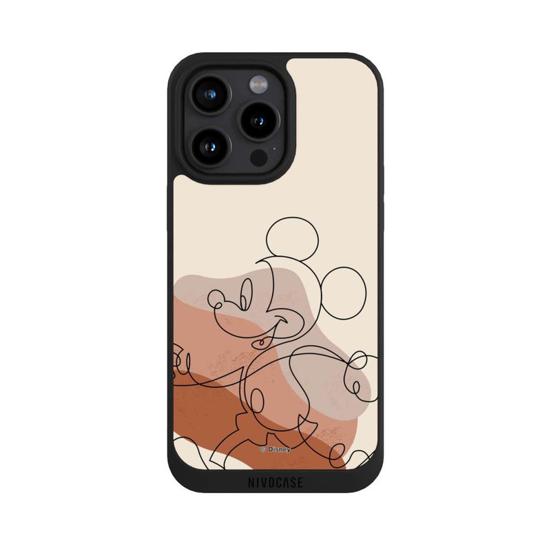 iPhone 15 Pro Max NIVOpure Micky Abstract Lineart