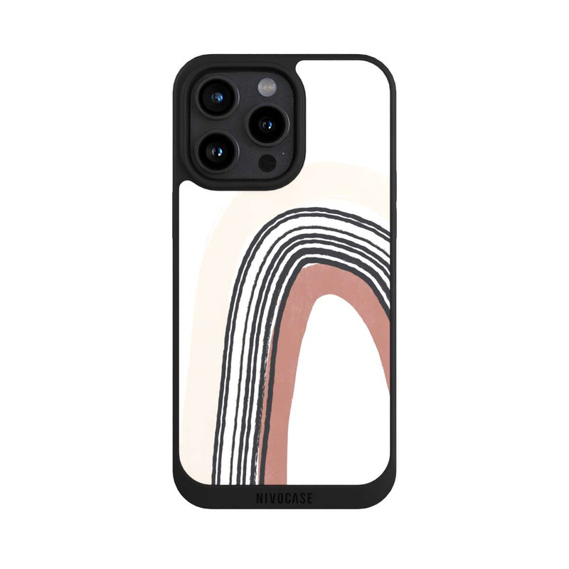 iPhone 15 Pro Max NIVOpure Texturierter Regenbogen
