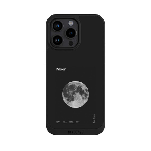 Apple iPhone 15 Pro Max NIVOpure Solar System Moon