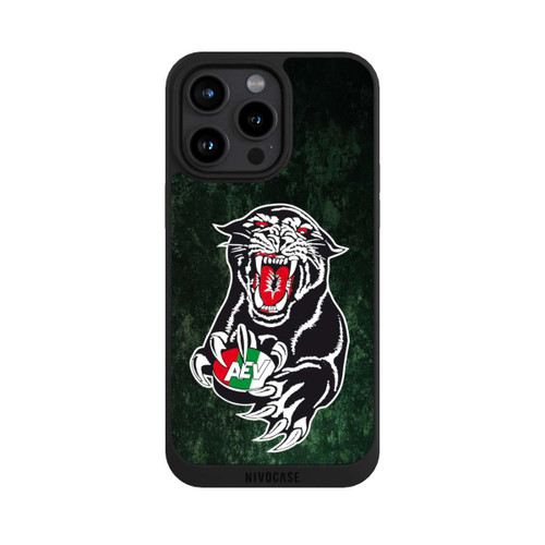 Apple iPhone 15 Pro Max NIVOpure Augsburger Panther Logo Grunge