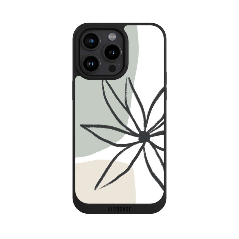 iPhone 15 Pro Max NIVOpure Flower Mint and Cream 
