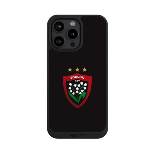 Apple iPhone 15 Pro Max NIVOpure Logo RC Toulonnais Noir