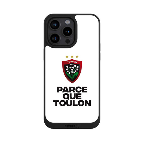 Apple iPhone 15 Pro Max NIVOpure Parce Que Toulon Blanc