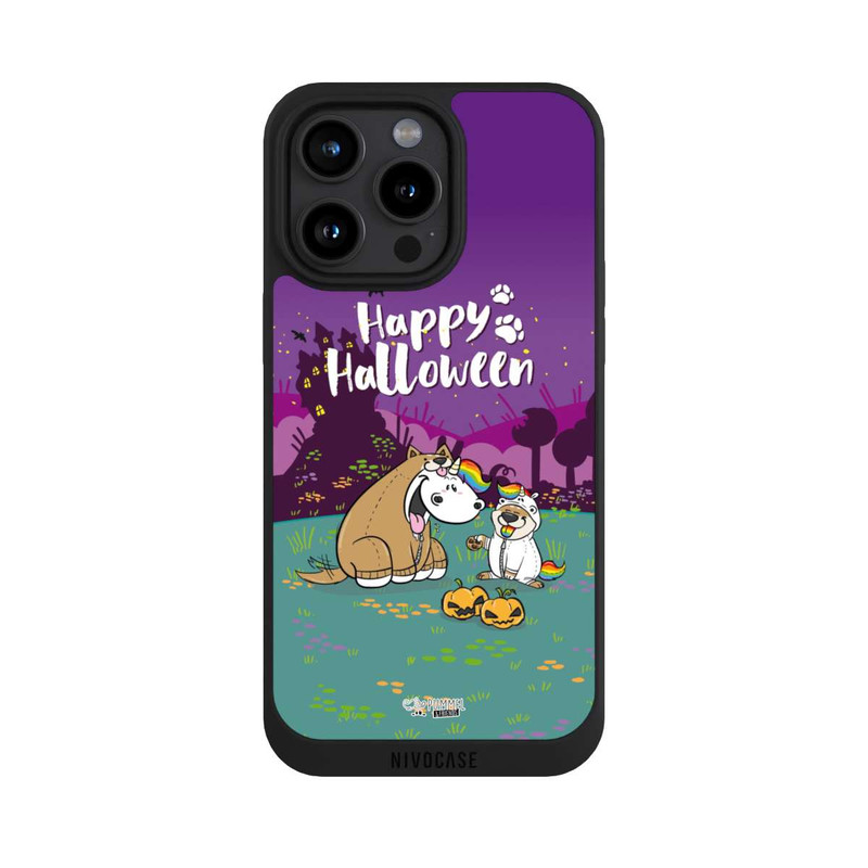iPhone 15 Pro Max NIVOpure Pummeleinhorn Bisu Happy Halloween