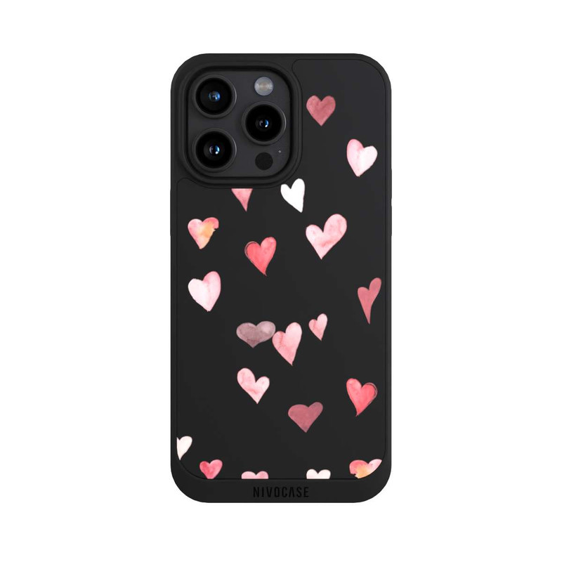 iPhone 15 Pro Max NIVOpure Valentines Hearts Dropping