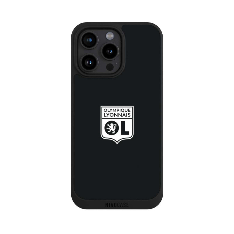 iPhone 15 Pro Max NIVOpure Logo OL noir et blanc