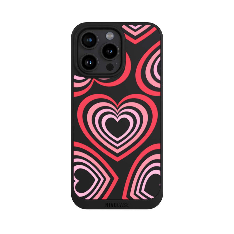 iPhone 15 Pro Max NIVOpure Hearts Transparent