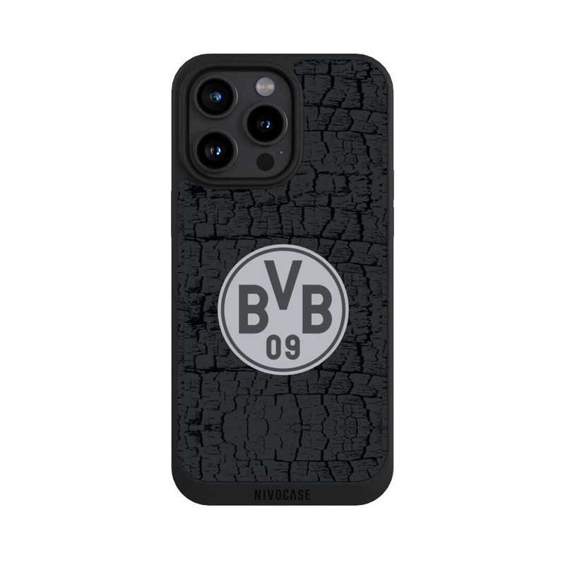 iPhone 15 Pro Max NIVOpure BVB Trikot Kohle und Stahl