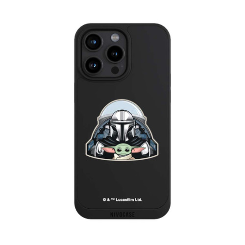 Apple iPhone 15 Pro Max NIVOpure Mando und Grogu Transparent