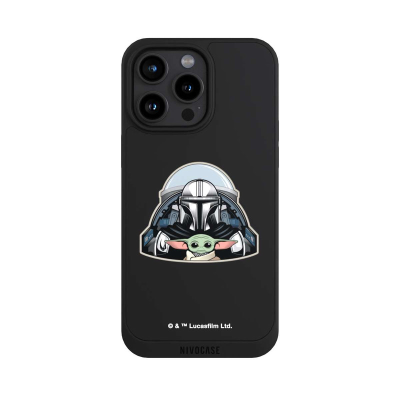 iPhone 15 Pro Max NIVOpure Mando und Grogu Transparent