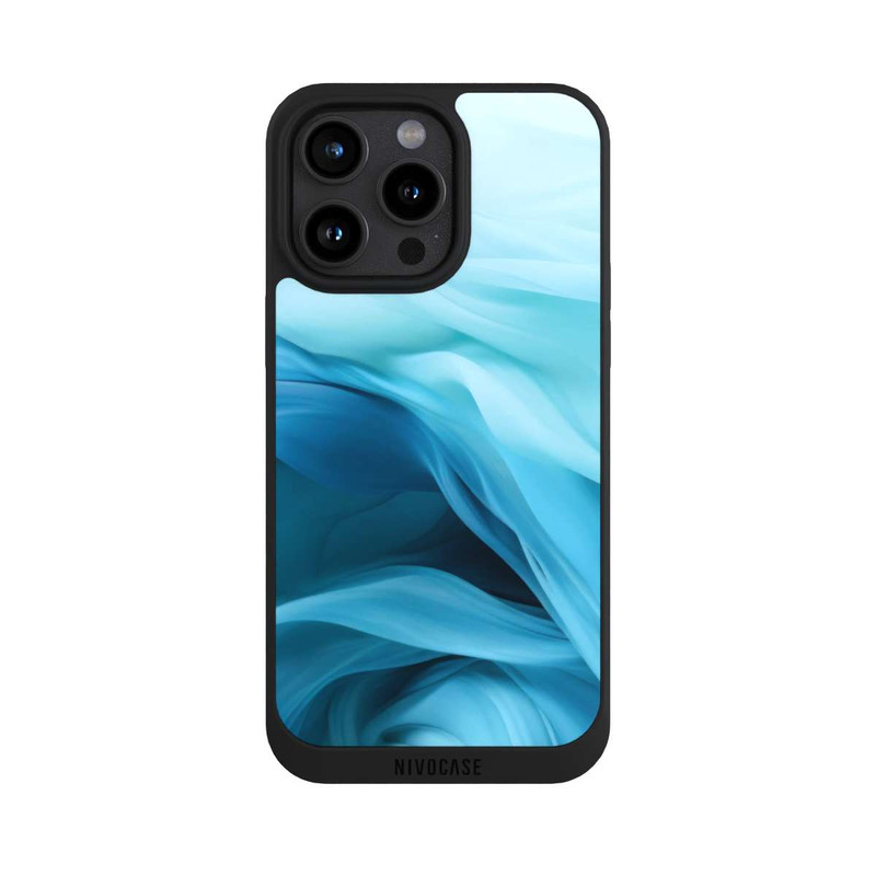iPhone 15 Pro Max NIVOpure Smooth Blue Texture