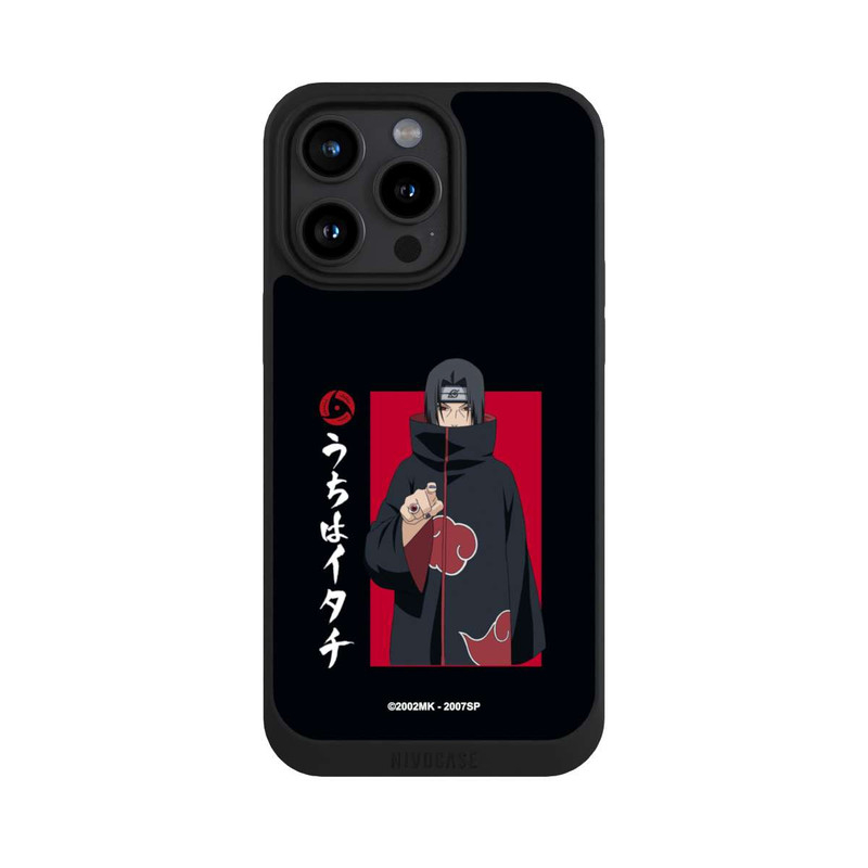 iPhone 15 Pro Max NIVOpure Itachi Geste Schwarz
