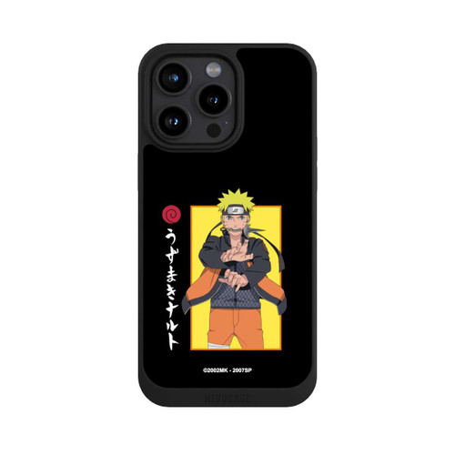 Apple iPhone 15 Pro Max NIVOpure Naruto Kampfposition Schwarz