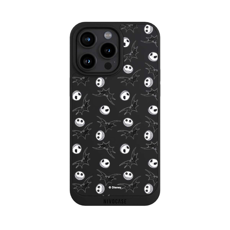 iPhone 15 Pro Max NIVOpure Nightmare Before Christmas Pattern Transparent