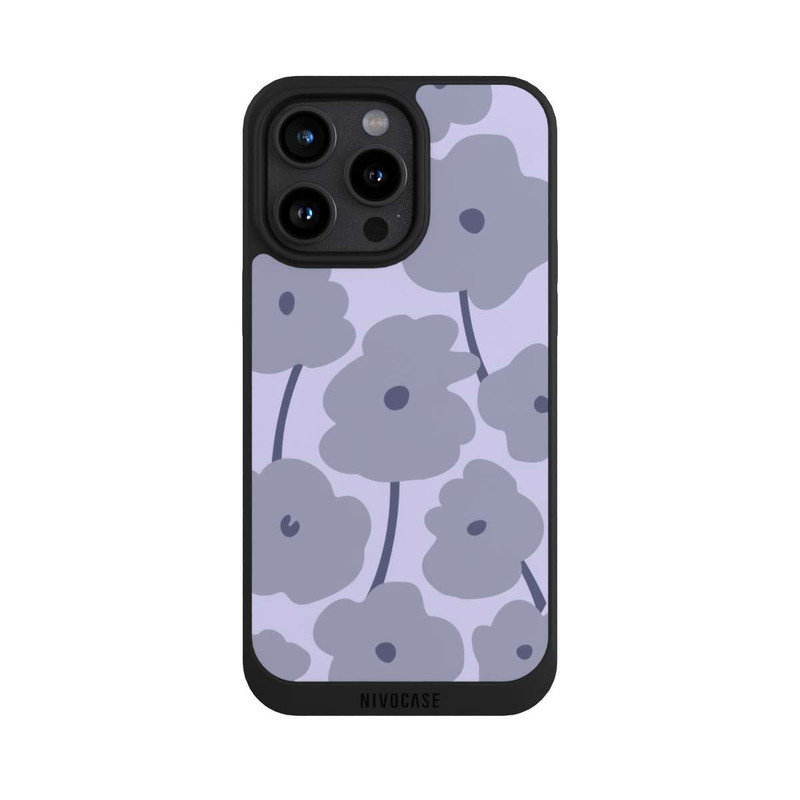 iPhone 15 Pro Max NIVOpure Fleurs Minimalistes Lilas