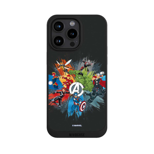 Apple iPhone 15 Pro Max NIVOpure Marvel's Avengers Black