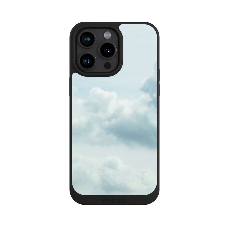 iPhone 15 Pro Max NIVOpure Pastel Blue Clouds
