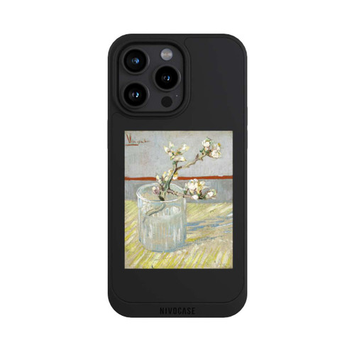 Apple iPhone 15 Pro Max NIVOpure Branche d'amandier en fleurs dans un verre de Vincent van Gogh