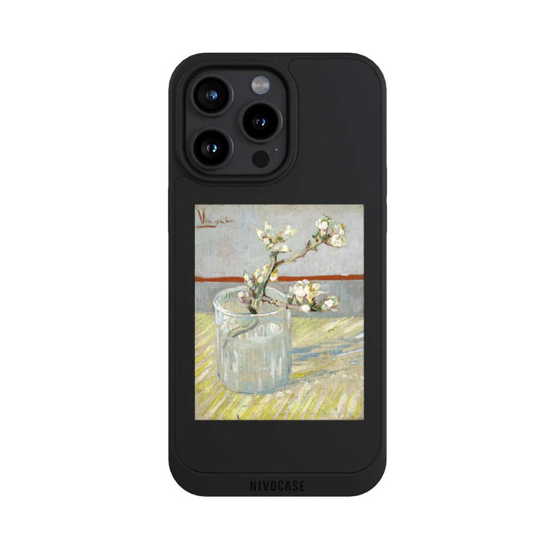 iPhone 15 Pro Max NIVOpure Blossoming Almond Branch in a Glass by Vincent van Gogh