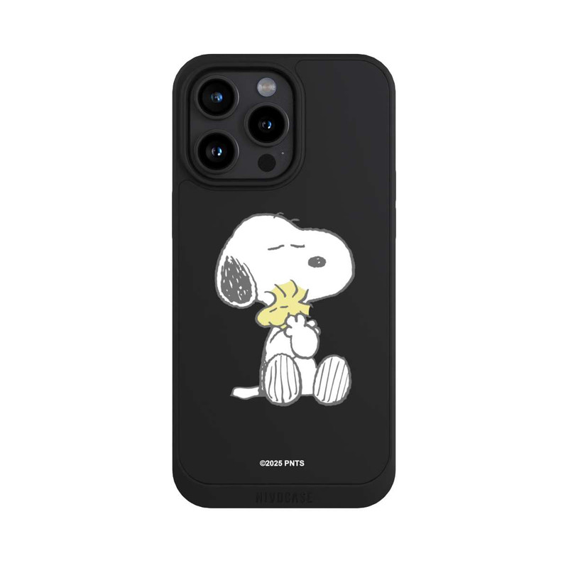 iPhone 15 Pro Max NIVOpure Snoopy And Woodstock Cuddling transparent