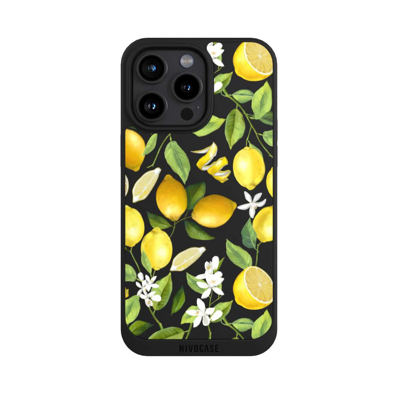 iPhone 15 Pro Max NIVOpure Lemon Summer Wallpaper Transparent