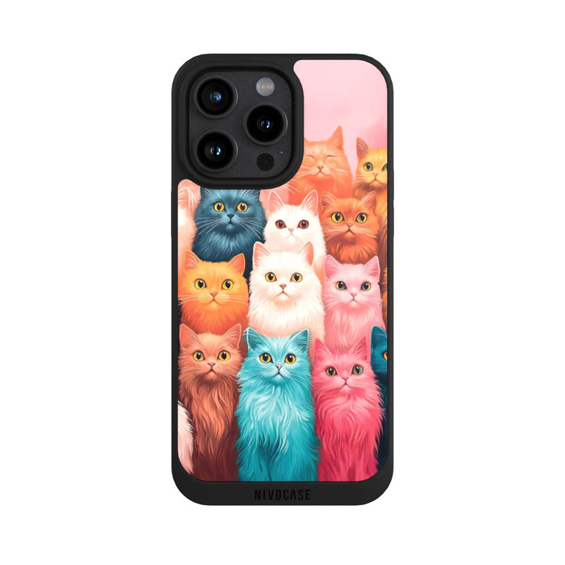 iPhone 15 Pro Max NIVOpure Cats Looking
