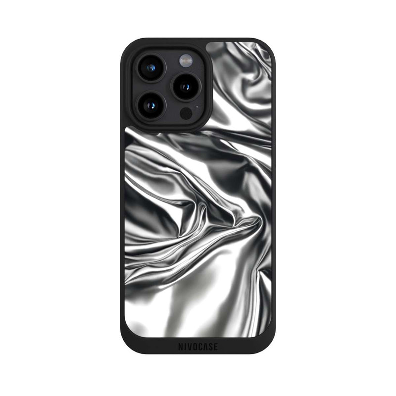iPhone 15 Pro Max NIVOpure Shiny Chrome Silver