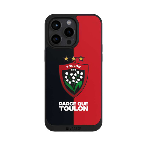 Apple iPhone 15 Pro Max NIVOpure RCT Logo Rouge Noir
