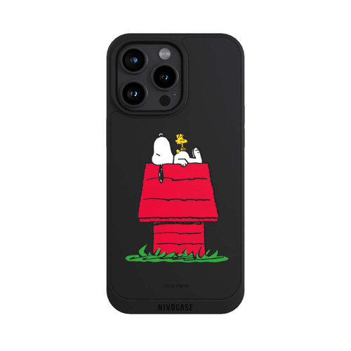 Apple iPhone 15 Pro Max NIVOpure Transparent Snoopy and Woodstock Classic