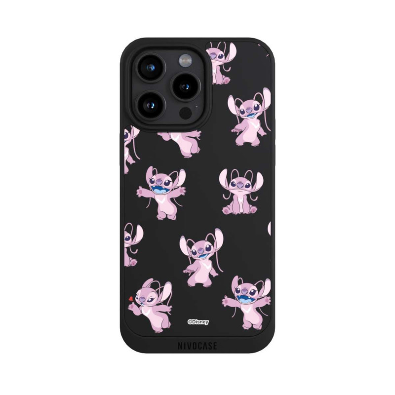iPhone 15 Pro Max NIVOpure Angel Faces Pattern Transparent