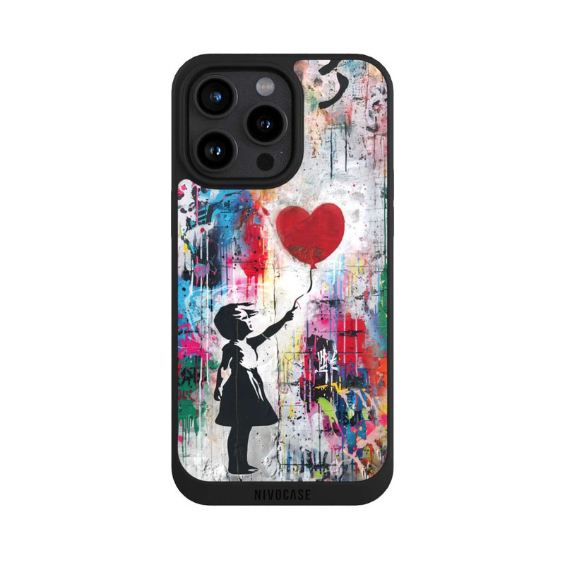iPhone 15 Pro Max NIVOpure Balloon Girl Colorful