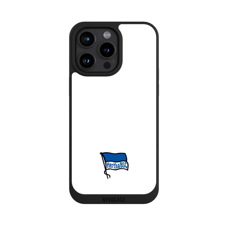 iPhone 15 Pro Max NIVOpure Hertha BSC Logo Weiß