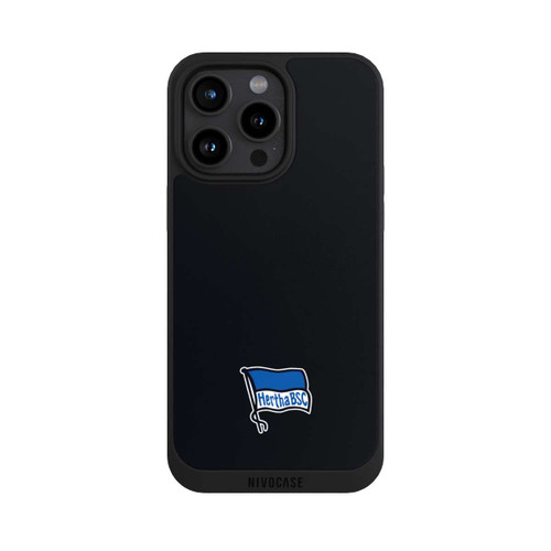 Apple iPhone 15 Pro Max NIVOpure Hertha BSC Logo Schwarz