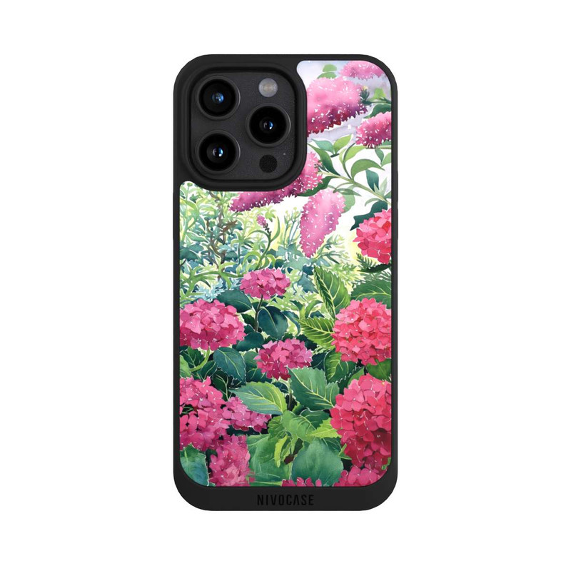 iPhone 15 Pro Max NIVOpure Garden Hydrangeas and Buddleia by Christopher Ryland
