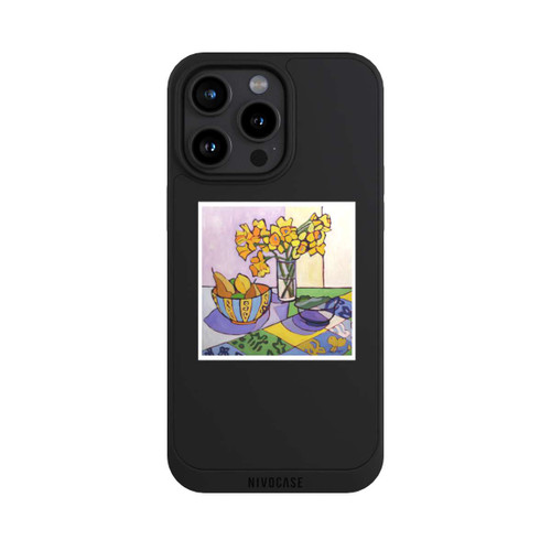 Apple iPhone 15 Pro Max NIVOpure Daffodil Patchwork, 2023, by Catherine J Martzloff