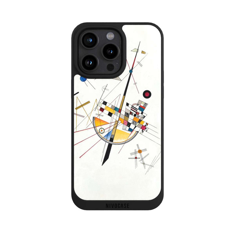iPhone 15 Pro Max NIVOpure Delicate Tension Nr. 85 by Wassily Kandinsky
