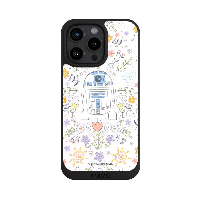 iPhone 15 Pro Max NIVOpure R2D2 Blumen Muster