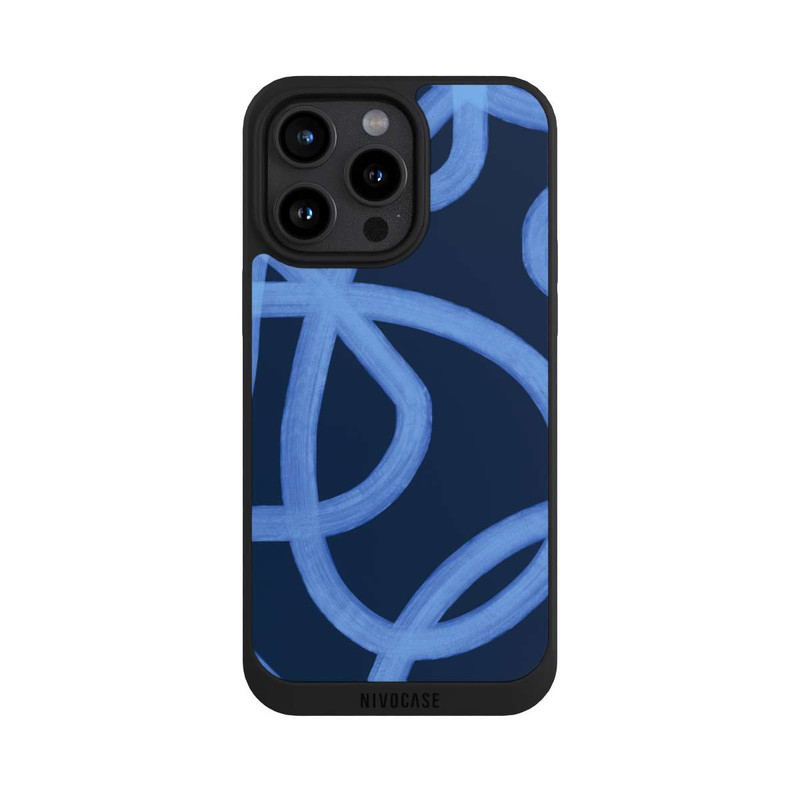 iPhone 15 Pro Max NIVOpure Laced Up Tones of Blue