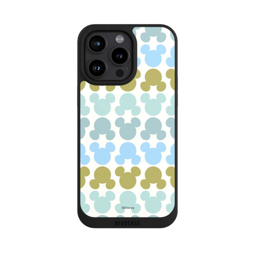Apple iPhone 15 Pro Max NIVOpure Disney Mickey Icon Pattern Green and Blue