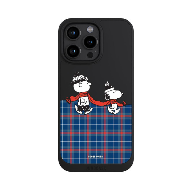 iPhone 15 Pro Max NIVOpure Peanuts Weihnachtspulli Transparent