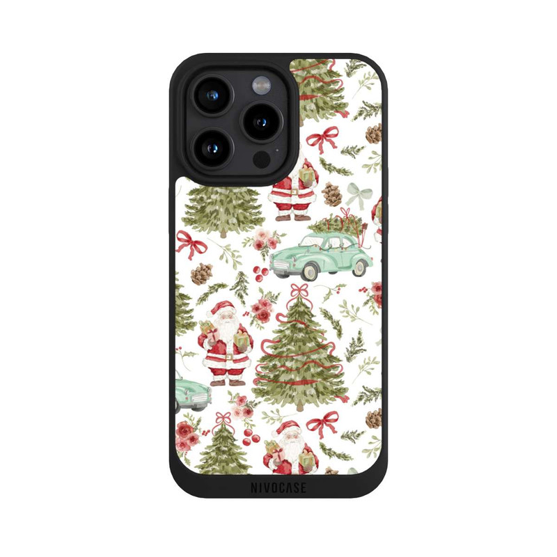 iPhone 15 Pro Max NIVOpure Christmas Deligth Vintage Pattern 