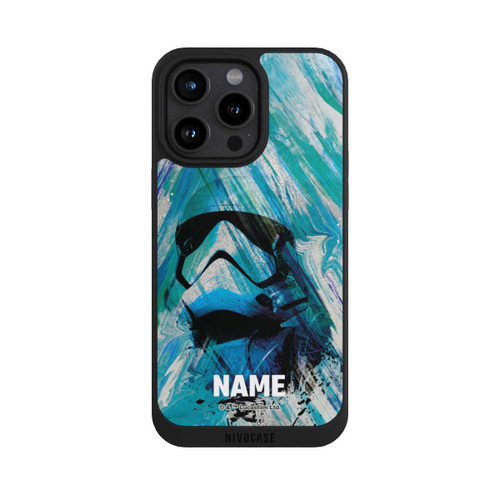 Apple iPhone 15 Pro Max NIVOpure Stormtrooper Watercolor Personalisierbar
